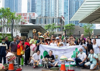 Ascott Serviced Residences Participating in Clean Up Jakarta Day