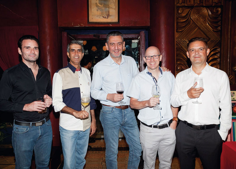 Aurelien Arthapignet, Gerry, Eamonn Sadler, Jeremy Cooper, Jasper Bouman 