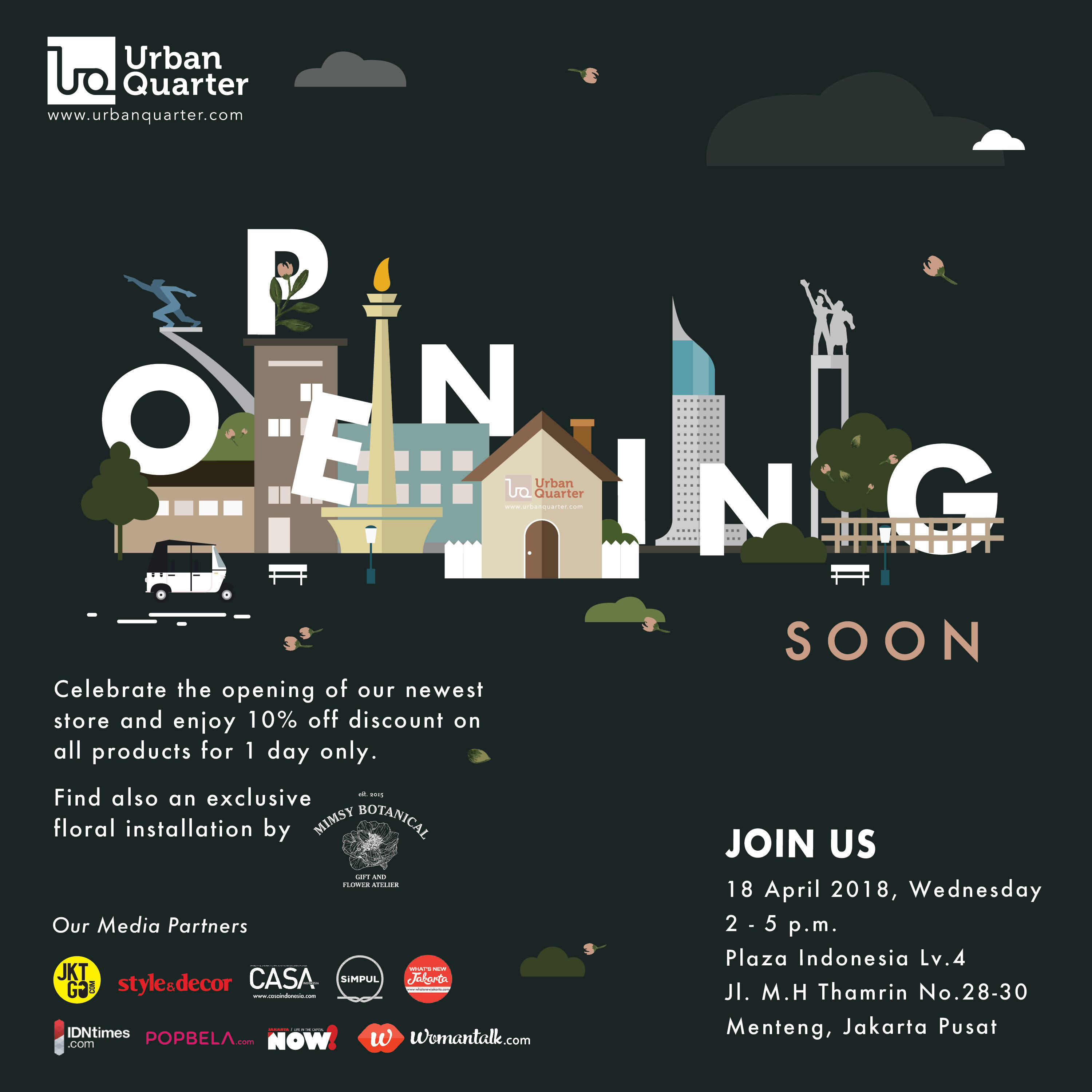 Urban Quarter | NOW! JAKARTA