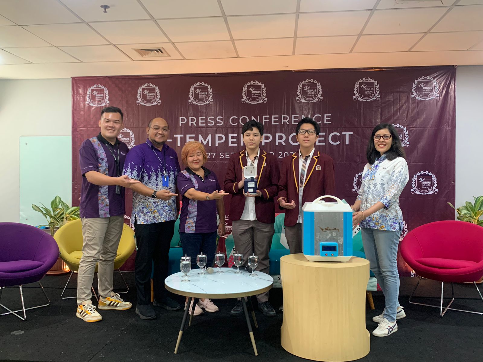 Innovative New ‘Tempeh Making Machine’ Created by Binus School Students