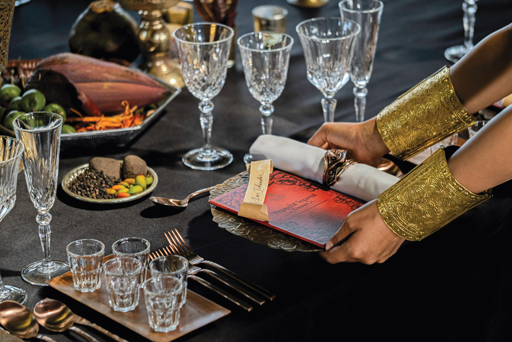 The Apurva Kempinski Bali: The Majapahit Imperial Dining experience