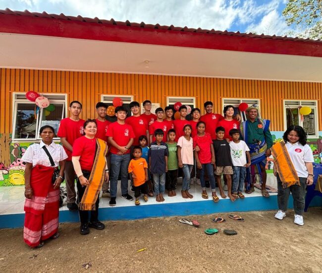 BINUS SCHOOL Simprug Students Reconstruct Sumba Kindergarten