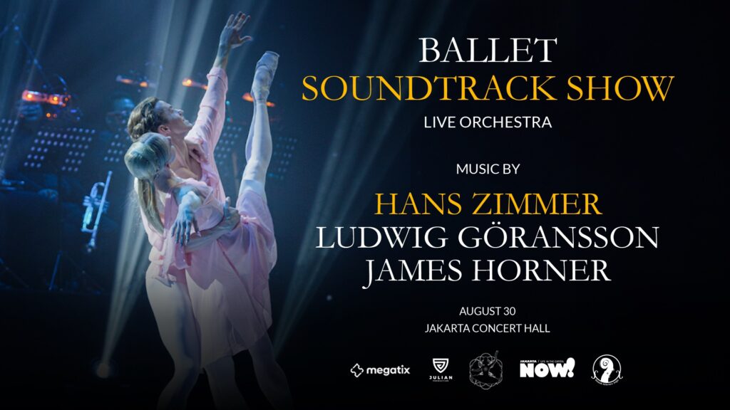 On 30 August, step into a world where the greatest cinematic scores transform into breathtaking neoclassical ballet. BALLET SOUNDTRACK SHOW is an immersive evening of movement, music, and emotion performed by world-class dancers and accompanied by a full live symphony orchestra at the Jakarta Concert Hall.
