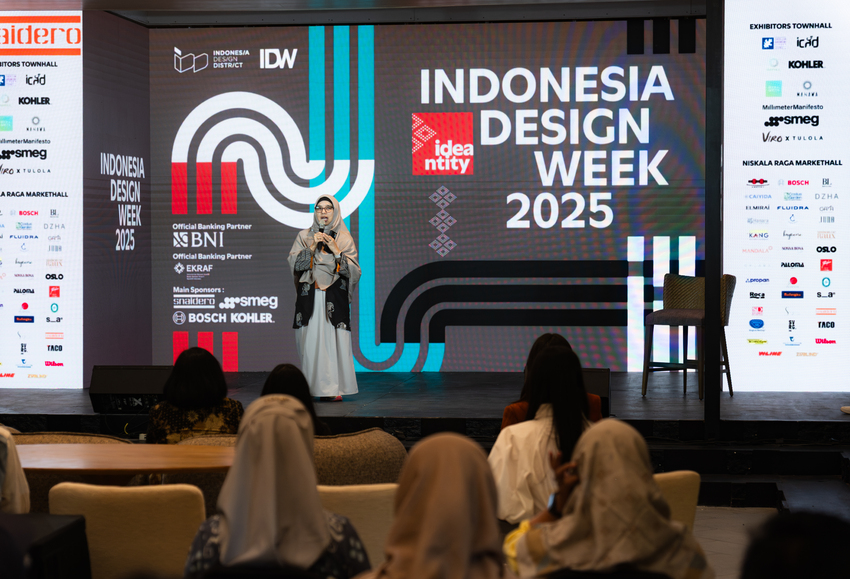 Meanwhile, Townhall brings together a series of collaborations and cross-disciplinary showcases. Featured projects include SMEG x Museum Macan, KOHLER interactive installations, AHEC x Studio Hendro, Viro x Tulola, Mamagreen, Manawa Lighting Installation, IMPAX Sustainability Project installations, and the signature Millimeter Manifesto exhibition, highlighting the works of nine Indonesian product designers. 