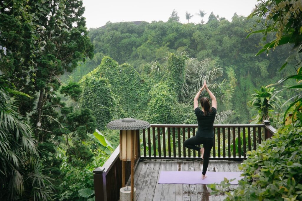 A restful weekend getaway in Puncak, filled with yoga and sweeping views