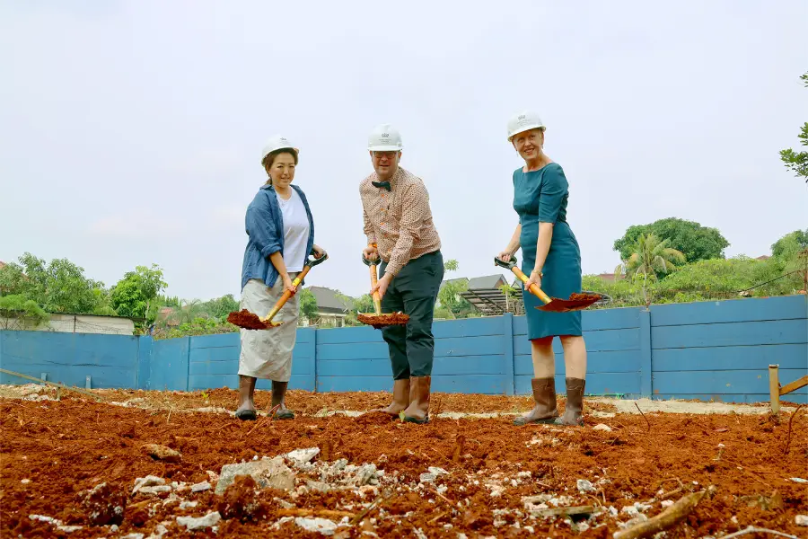 NAS Jakarta's Secondary School Groundbreaking
