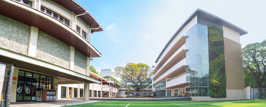 Renovated building at Jakarta Intercultural School’s Pattimura Elementary School campus in Jakarta