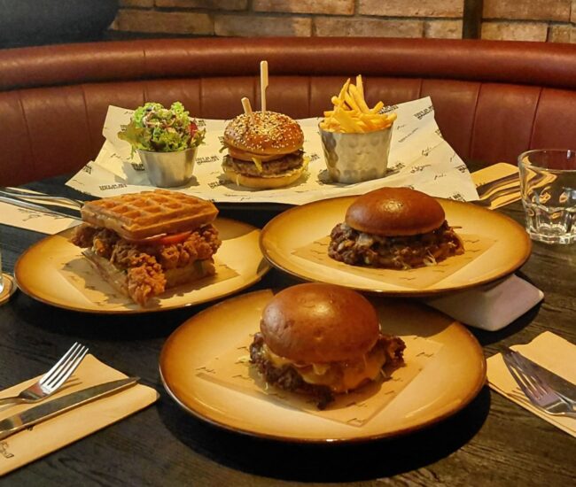 Waffle and Burgers