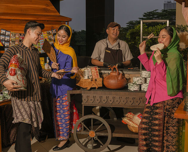 Hotel Tentrem Jakarta brings the spirit of the traditional market indoors