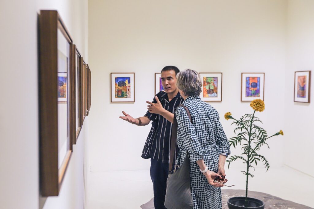 Artist Amin Taasha at ARTJOG 2026