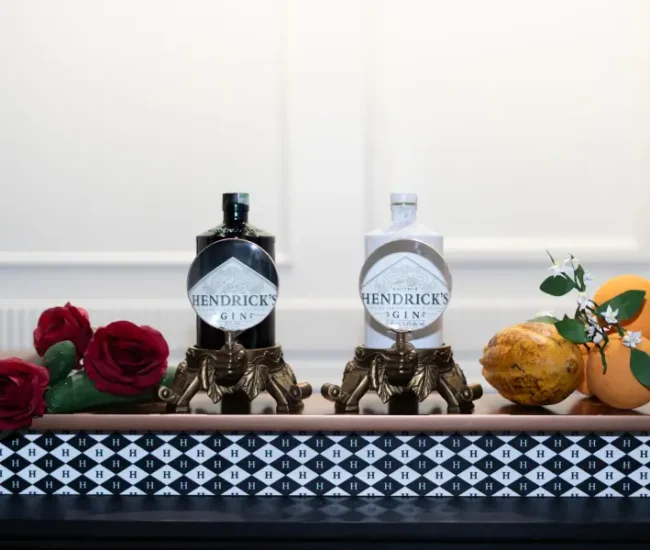 Hendrick's Gin Bottle