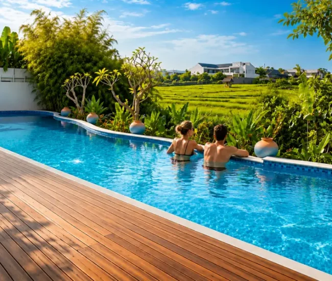 Swimming Pool Seahaven Villas by Kamuela