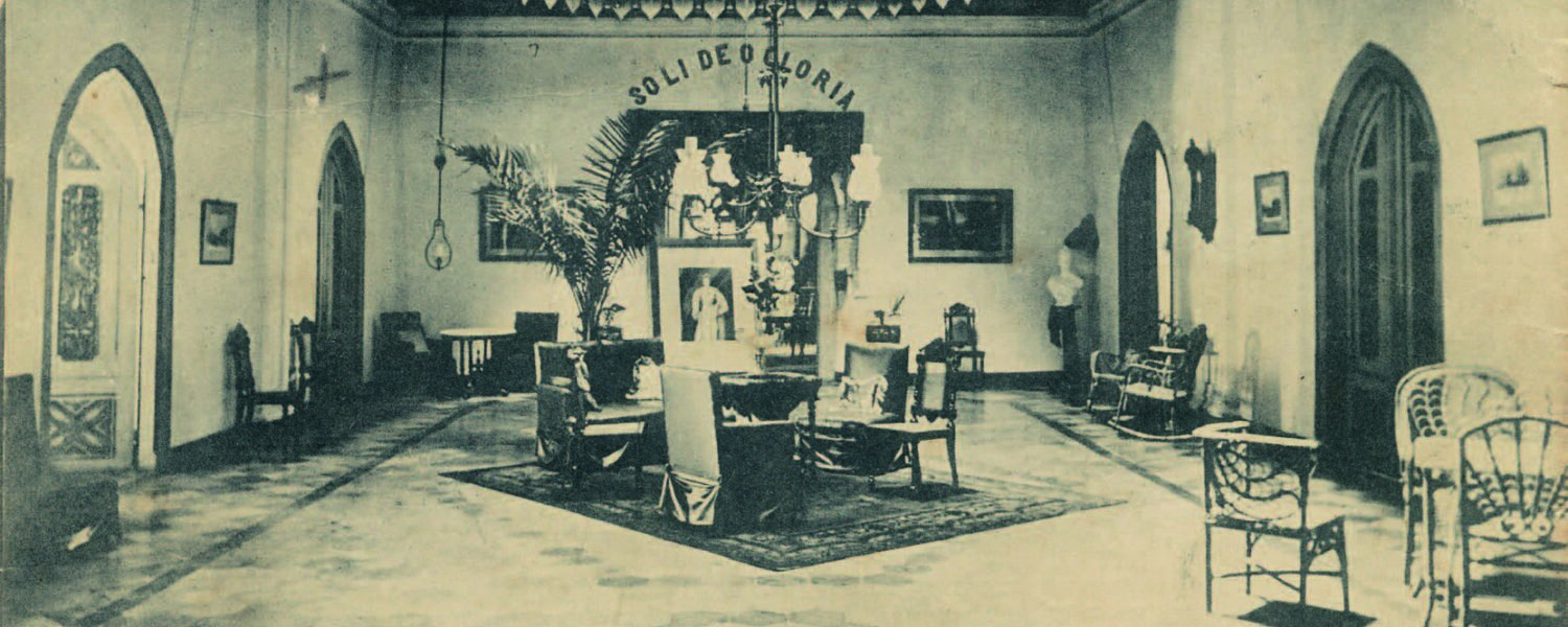 The interior gallery of Raden Saleh’s former mansion